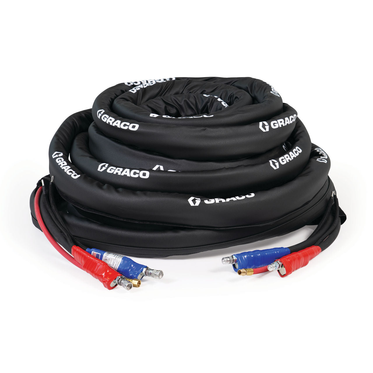 Reactor 2 - 100 ft x 3/8 in Internal Heated Hose, 2000 psi, Without Cable, Xtreme-Wrap