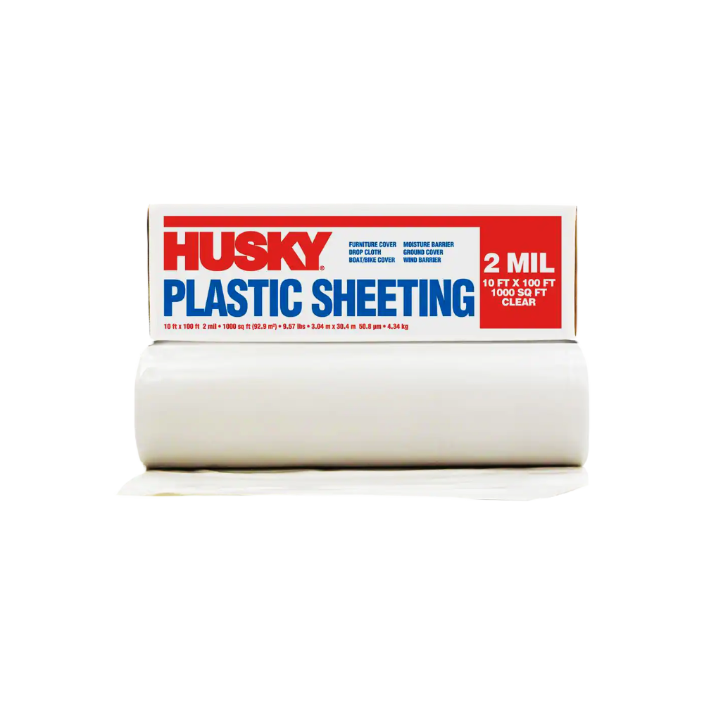Husky Plastic Sheeting 2MIL