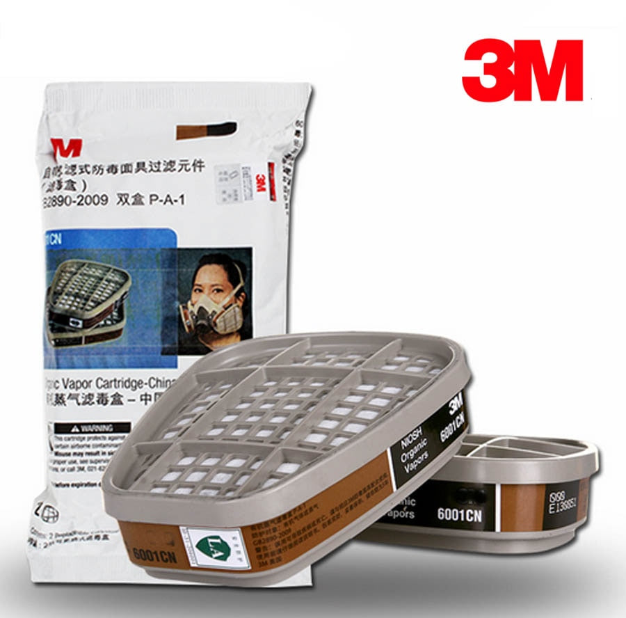 3M 6001CN Organic Vapor Cartridge Filters