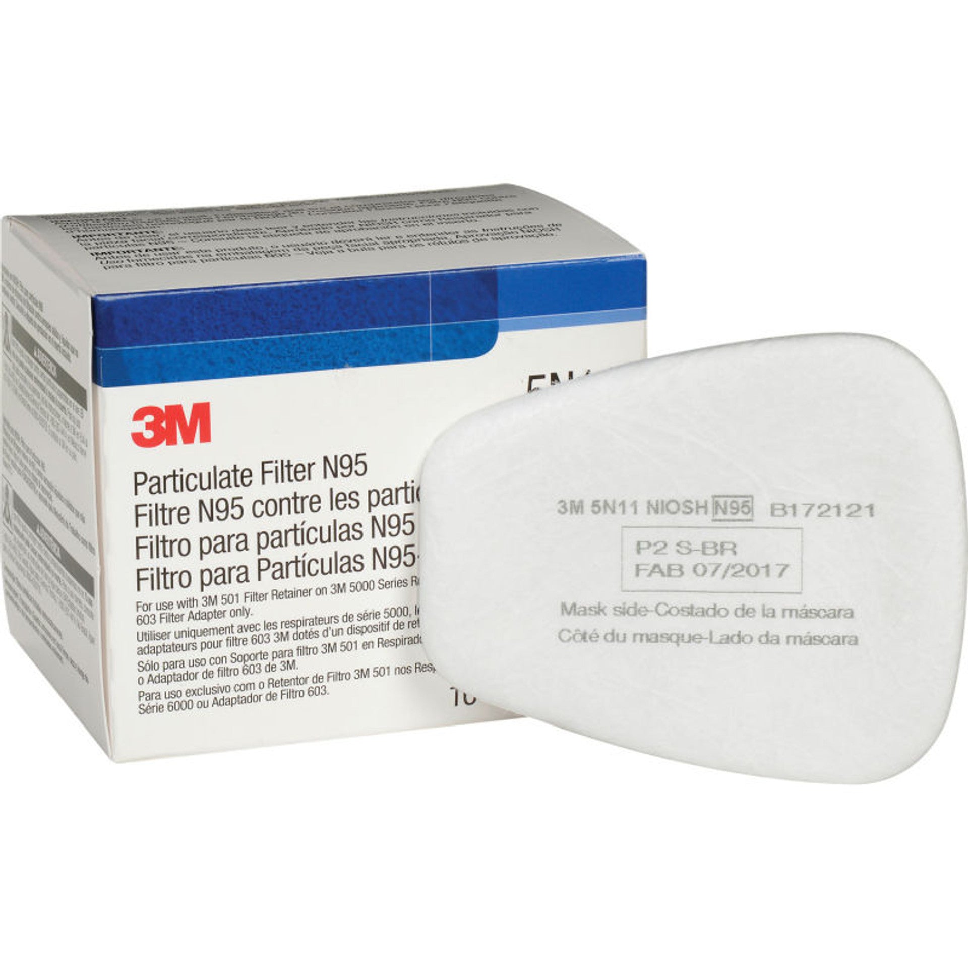 3M N95 Particulate Filter Pads